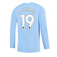 Camiseta Manchester City Julian Alvarez #19 Primera Equipación Replica 2023-24 mangas largas